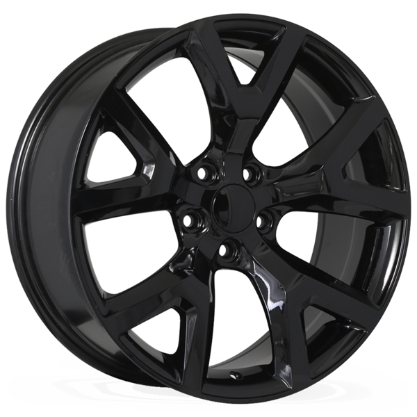 Replika R165A GLOSS BLACK 17X75 5x110