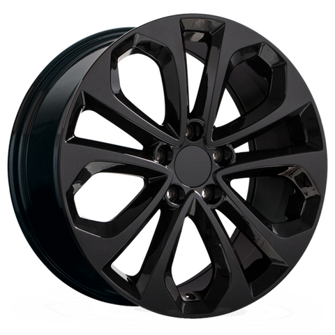 Replika R191 GLOSS BLACK 18X80 5x114.3