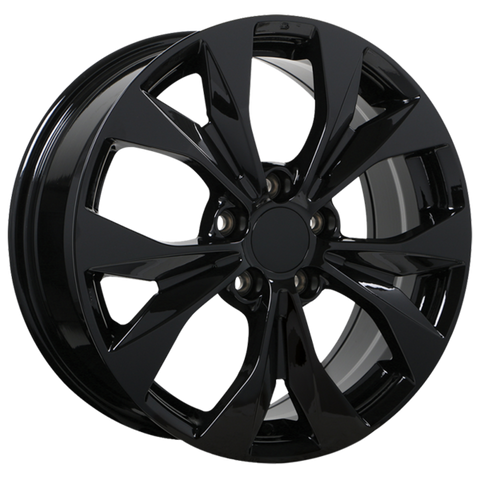 Replika R192 GLOSS BLACK 16X65 5x114.3