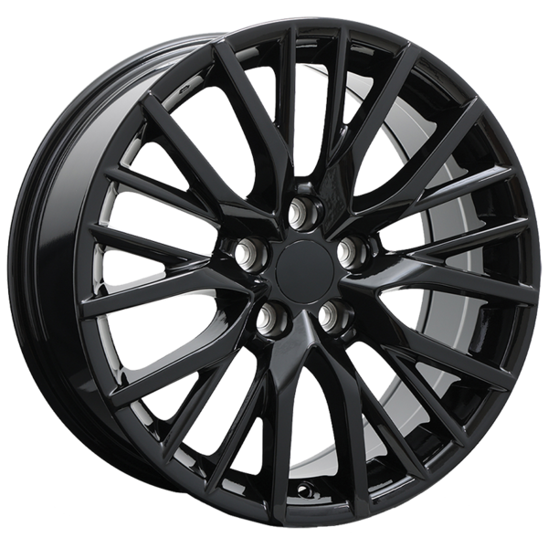 Replika R224 GLOSS BLACK 20X80 5x120