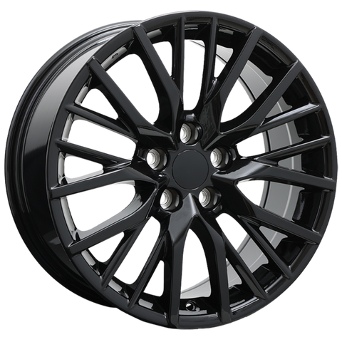 Replika R224 GLOSS BLACK 20X80 5x120