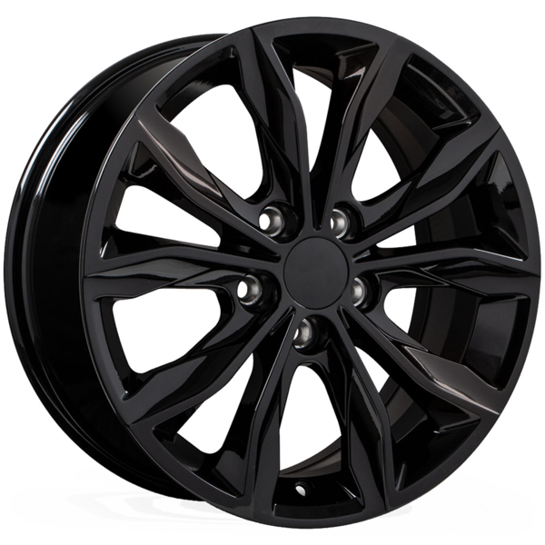 Replika R248 GLOSS BLACK 17X75 5x115