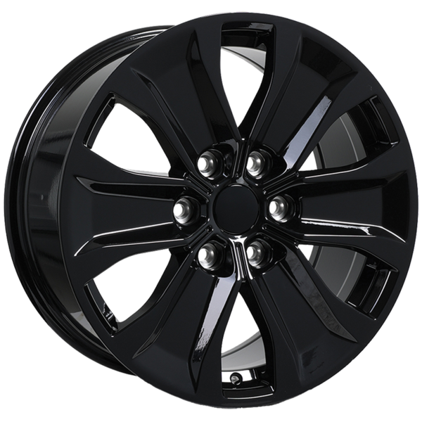 Replika R250 GLOSS BLACK 17X75 6x135