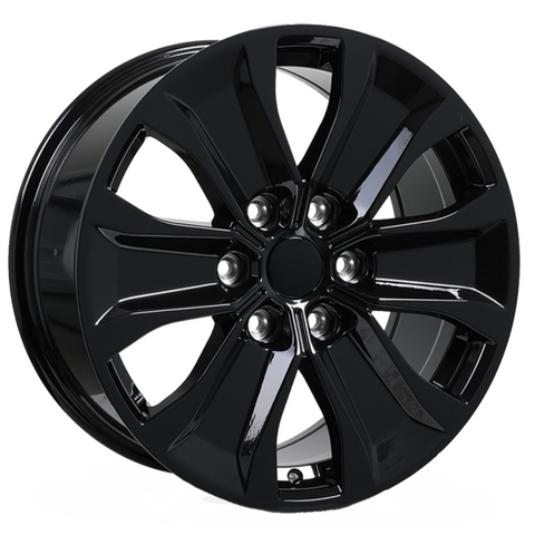 Replika R250 GLOSS BLACK 18X85 6x135