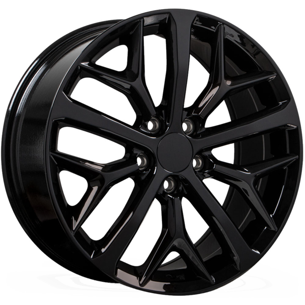Replika R257 GLOSS BLACK 18X80 5x114.3