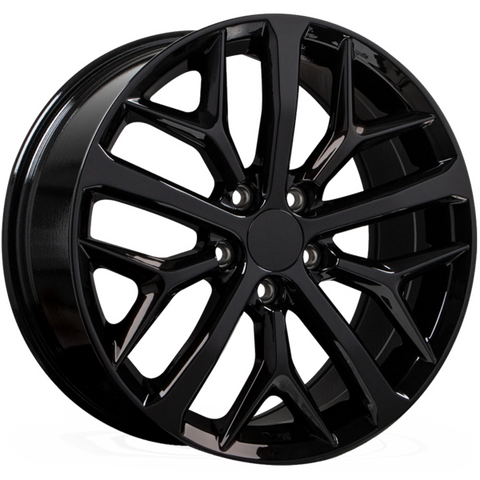 Replika R257 GLOSS BLACK 18X80 5x114.3