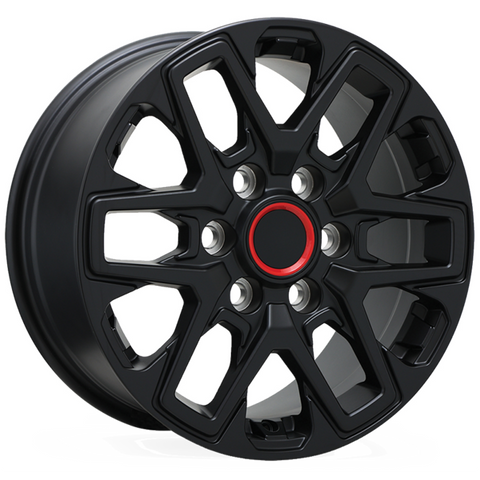 Replika R262 SATIN BLACK 18X75 6x139.7