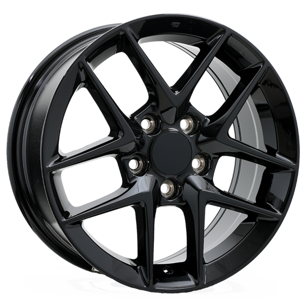 Replika R267 GLOSS BLACK 16X70 5x114.3