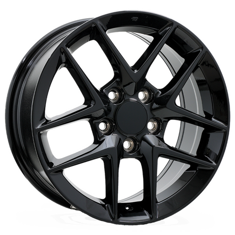 Replika R267 GLOSS BLACK 16X70 5x114.3