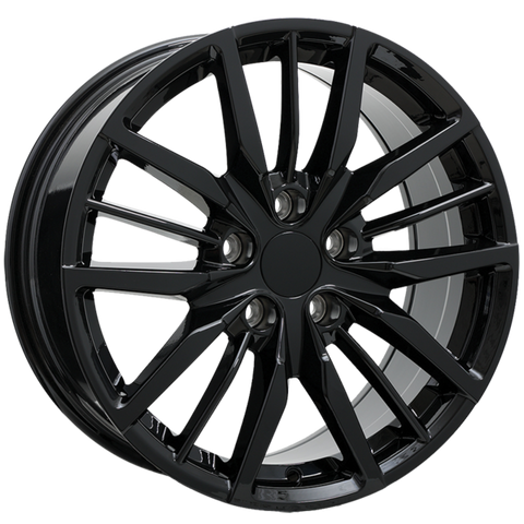 Replika R270 GLOSS BLACK 18X80 5x120