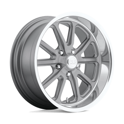22x9 | 5x5.0 | 1 | 78.10 | US Mag 1PC | TEXTURED GRAY W DIAMOND CUT LIP U11122907350