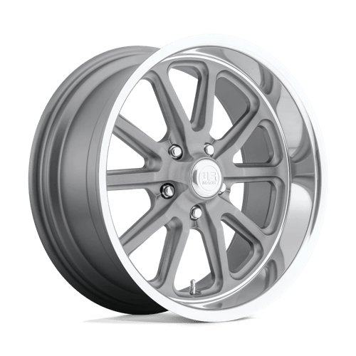 20x8 | 5x5.0 | 1 | 78.10 | US Mag 1PC | TEXTURED GRAY W DIAMOND CUT LIP U11120807345