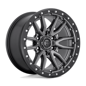 17x9 | 6x5.5 | -12 | 106.10 | Fuel 1PC | MATTE GUN METAL BLACK BEAD RING D68017908445