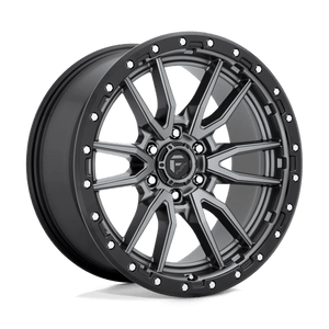 20x9 | 6x5.5 | 20 | 106.10 | Fuel 1PC | MATTE GUN METAL BLACK BEAD RING D68020908457