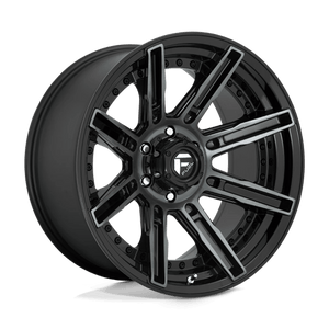 20x10 | 6x5.5 | -18 | 106.10 | Fuel 1PC | GLOSS MACHINED DOUBLE DARK TINT D70820008447