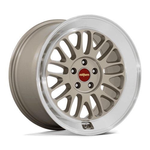 19x8.5 | 5x130 | 45 | 71.60 | Rotiform | MATTE GOLD W DIAMOND CUT LIP RC214GE19855Q45