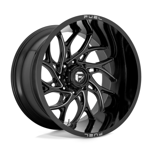 20x10 | 8x180 | -18 | 124.20 | Fuel 1PC | GLOSS BLACK MILLED D74120001847