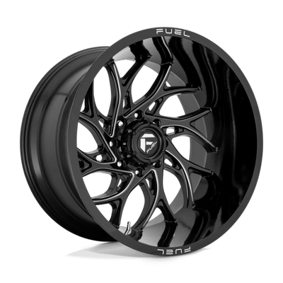 20x10 | 6x5.5 | -18 | 106.10 | Fuel 1PC | GLOSS BLACK MILLED D74120008447