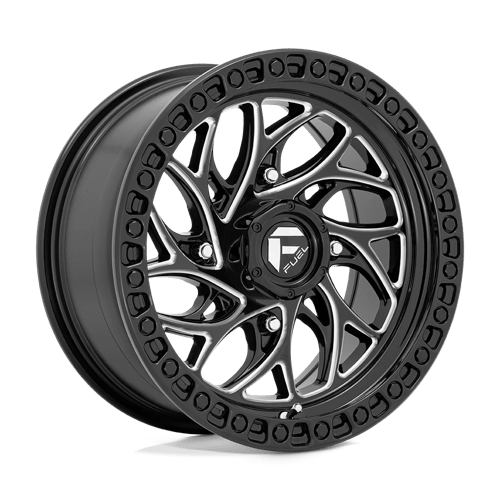 22x7 | 4x137 | 00 | 110.10 | Fuel UTV | GLOSS BLACK MILLED D7412270A640