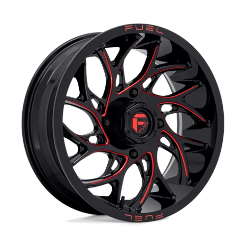 20x7 | 4x156 | 13 | 132.00 | Fuel UTV | GLOSS BLACK MILLED CANDY RED D7792070A544