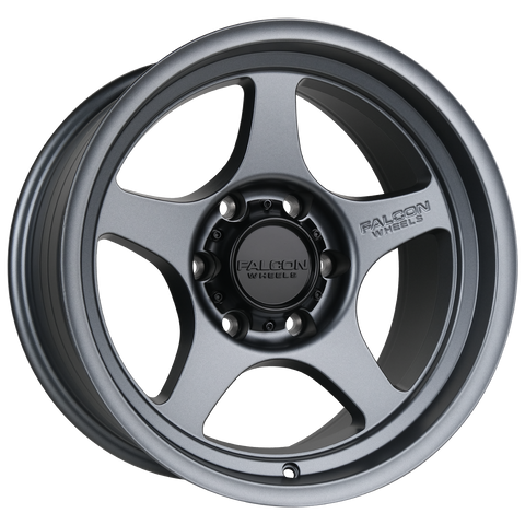 Evolution 1895 17X7.5 5x114.3 Matt Dark Gunmetal