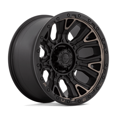 20x10 | 6x5.5 | -18 | 106.10 | Fuel 1PC | MATTE BLACK W DOUBLE DARK TINT D82420008447