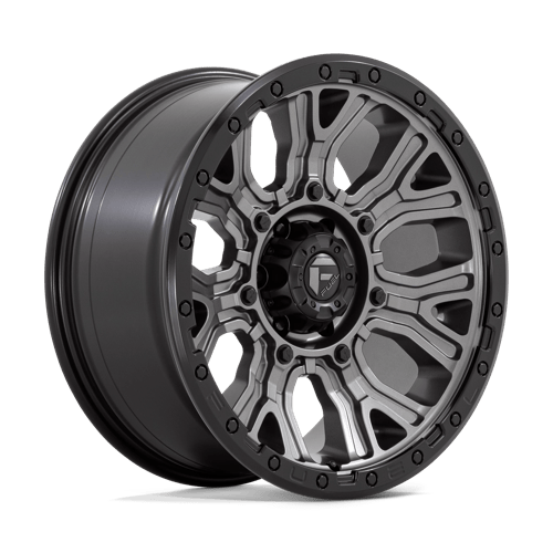 20x9 | 6x5.5 | 1 | 106.10 | Fuel 1PC | MATTE GUNMETAL W BLACK RING D82520908450