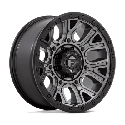 20x9 | 8x6.5 | 1 | 125.10 | Fuel 1PC | MATTE GUNMETAL W BLACK RING D82520908250