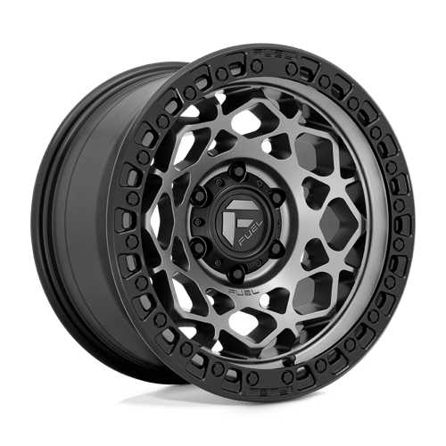 17x9 | 6x5.5 | 01 | 106.10 | Fuel 1PC | GUNMETAL W MATTE BLACK RING D78417908450