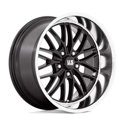 20x8.5 | 5x4.75 | 6 | 72.56 | US Mag 1PC | GLOSS BLACK W DIAMOND CUT LIP U13820856150