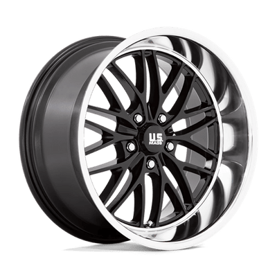 20x8.5 | 5x5.0 | 6 | 78.10 | US Mag 1PC | GLOSS BLACK W DIAMOND CUT LIP U13820857350