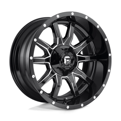 20x9 | 5x5.5 150 | 1 | 110.10 | Fuel 1PC | GLOSS BLACK MILLED D62720907050