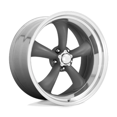 17x8 | 5x4.5 | -11 | 83.06 | American Racing Vintage | MAG GRAY W MACHINED LIP VN2157865