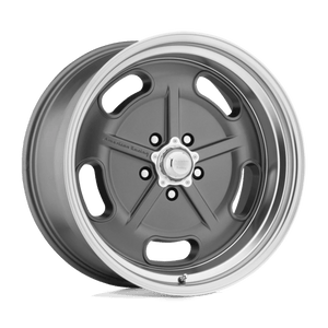 20x8 | 5x5.0 | 00 | 78.10 | American Racing Vintage | MAG GRAY W DIAMOND CUT LIP VN51128050400