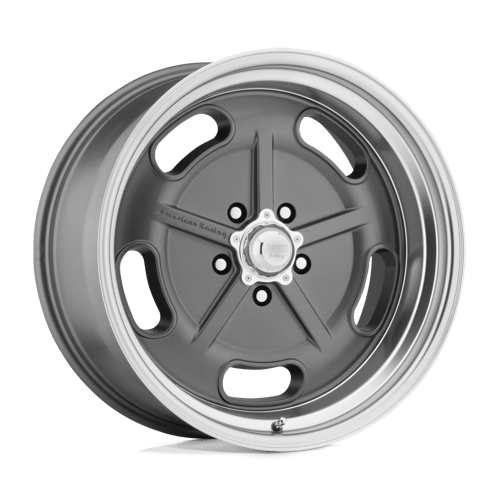 20x8 | 5x5.0 | 00 | 78.10 | American Racing Vintage | MAG GRAY W DIAMOND CUT LIP VN51128050400