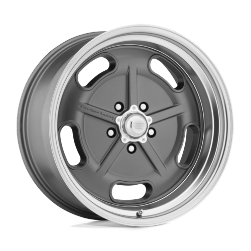 17x7 | 5x4.75 | 0 | 72.56 | American Racing Vintage | MAG GRAY W DIAMOND CUT LIP VN51177034400