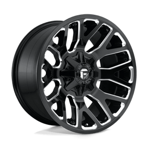 20x10 | 6x135 5.5 | -18 | 106.10 | Fuel 1PC | GLOSS BLACK MILLED D62320009847