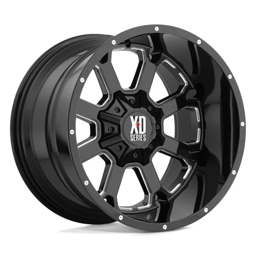 20x10 | 6x135 5.5 | -24 | 106.10 | XD | GLOSS BLACK MILLED XD82521067324N