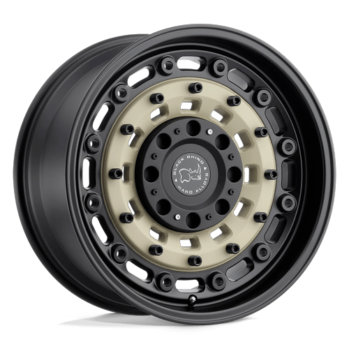 17x9.5 | 8x6.5 | -18 | 122.40 | Black Rhino Hard Alloys | SAND ON BLACK 1795ARS-88165D22