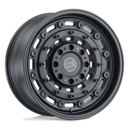 20x9.5 | 8x6.5 | -18 | 122.40 | Black Rhino Hard Alloys | TEXTURED MATTE BLACK 2095ARS-88165M22