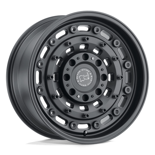 18x8 | 6x130 | 38 | 84.10 | Black Rhino | TEXTURED MATTE BLACK 1880ARS386130M84