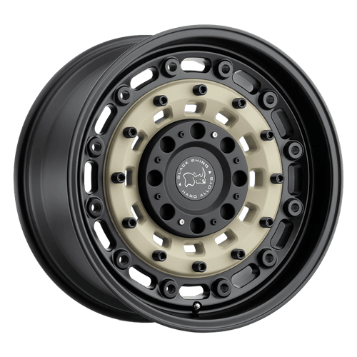 17x8 | 5x4.5 5.0 | 30 | 72.56 | Black Rhino Hard Alloys | SAND ON BLACK 1780ARS300054D72