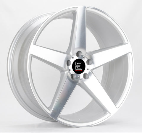 Evolution BX08 20X10 5x114.3 Silver Machined Face