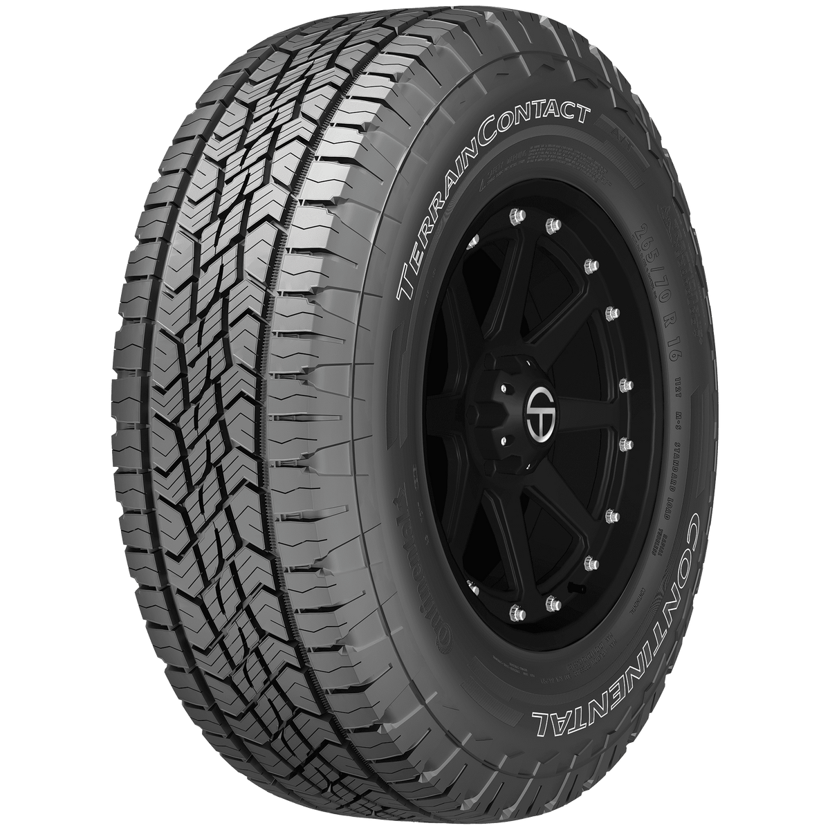 Continental LT245/75R17 TerrainContact A/T 2 121/118S 10PR 3PMS All-Weather