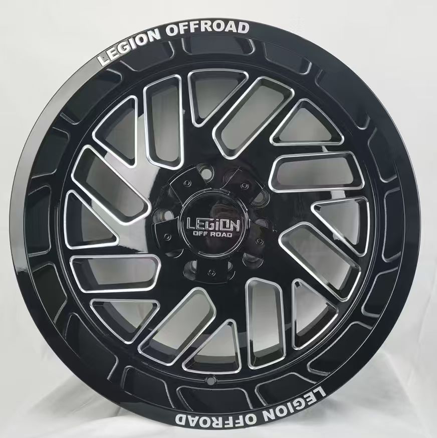 Evolution 2719 20X10 5x127 / 5x139.7 Gloss Black Milled
