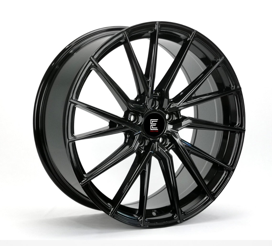 Evolution TC22 20X8.5 5x112 Gloss Black