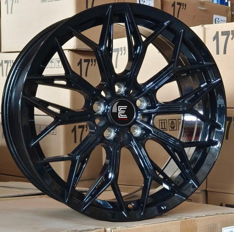 Evolution H3408F 17X7.5 5x114.3 Gloss Black