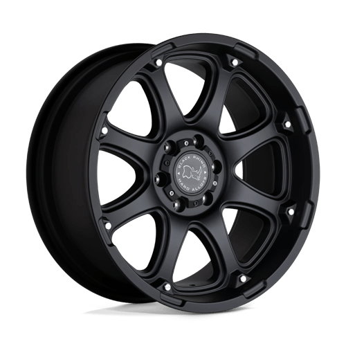 17x9 | 6x5.5 | 12 | 112.10 | Black Rhino Hard Alloys | MATTE BLACK 1790GLA126140M12