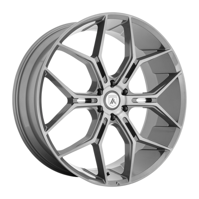 22x9.5 | 6x5.5 | 20 | 106.10 | Asanti Black | TITANIUM BRUSHED ABL38-22956820TB