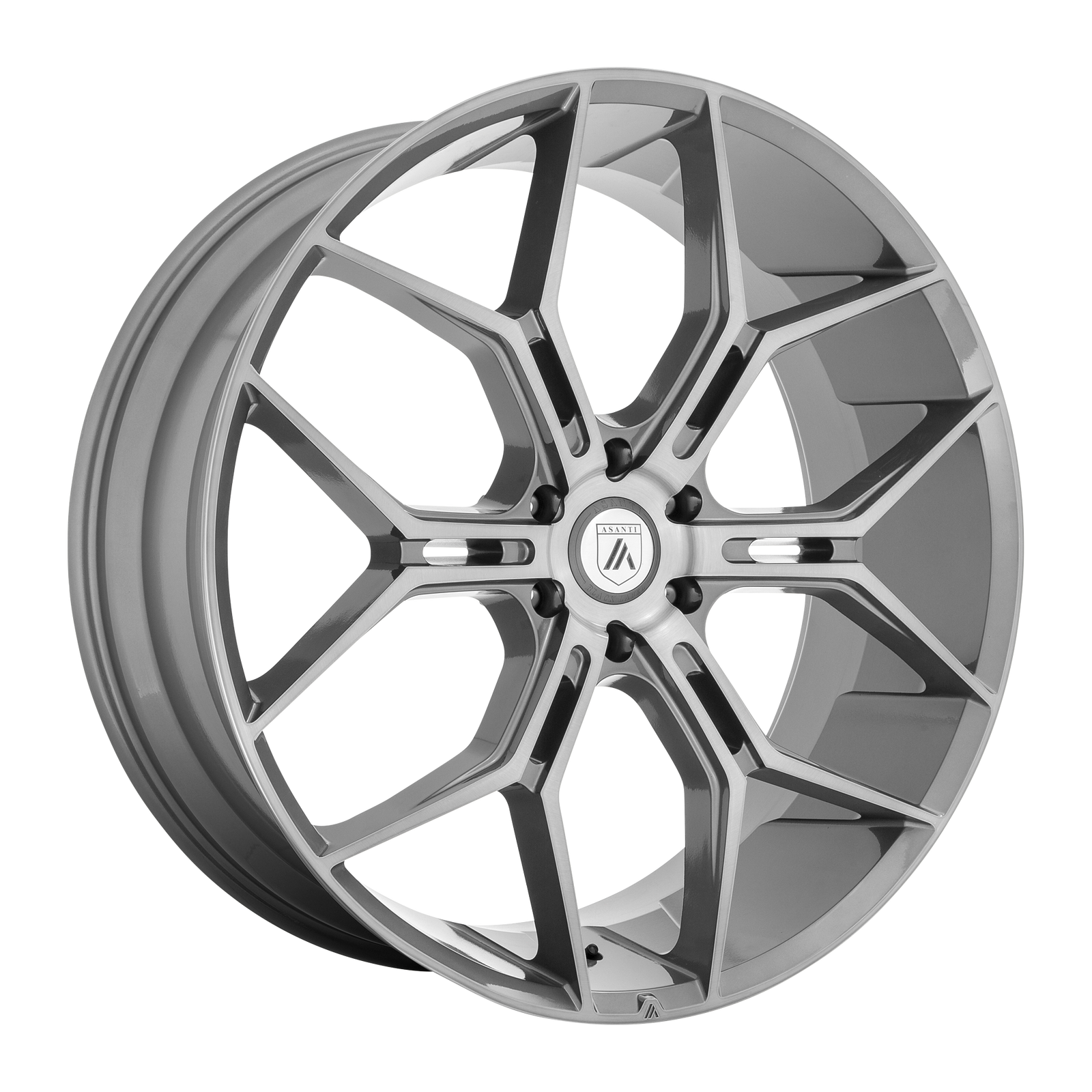 22x9.5 | 6x5.5 | 20 | 106.10 | Asanti Black | TITANIUM BRUSHED ABL38-22956820TB